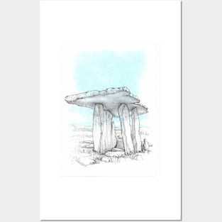 Dolmen Poulnabrone Posters and Art